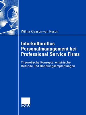 cover image of Interkulturelles Personalmanagement bei Professional Service Firms